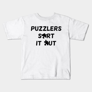 Puzzlers sort it out t-shirt Kids T-Shirt